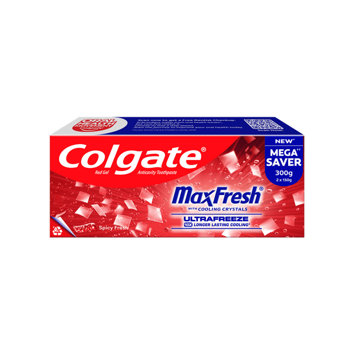 Colgate MaxFresh Gel Toothpaste (Spicy Fresh)