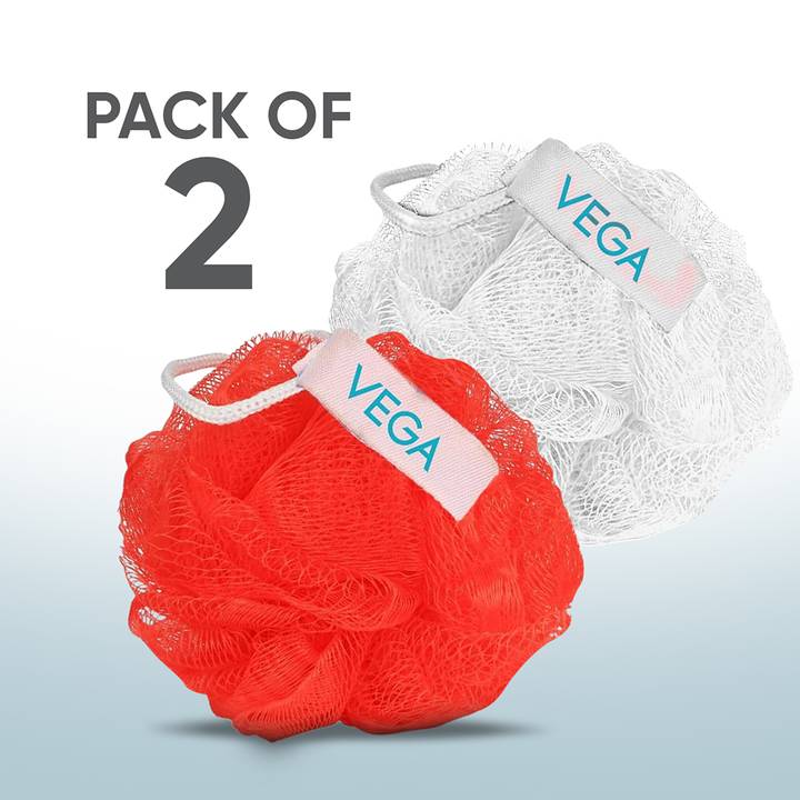 Vega Mini Bath Loofah (Multicolour)